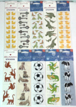 Mrs Grossmans Stickers Lot Animals Nature Dog Duck Dragon Dinosaur Vtg Y... - £15.57 GBP