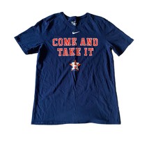 Nike Come and Take It Houston Astros MLB Baseball Short Sleeve Shirt Nav... - £21.89 GBP