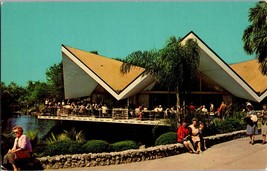 Hospitality House at Busch Gardens Tampa Florida Vintage Postcard (D15) - £4.48 GBP