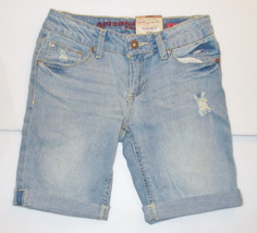 Arizona Jean Co. Girls Jean Shorts Bermuda Distressed Various Sizes NWT - $13.85