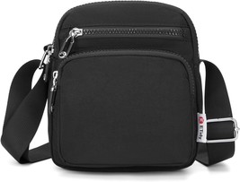 Tote Bag for Women Men Lightweight Crossbody Shoulder Bag Casual Zipper Handbag  - £27.62 GBP