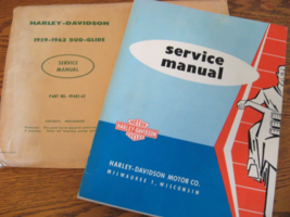 1959 1960 1961 1962 Harley-Davidson Fl Flh Duo Glide Service Manual Xlnt Oem - £100.59 GBP