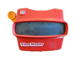 1980&#39;s Vintage Red 3D View Master Disc Projector - £11.67 GBP