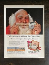 Vintage 1956 Remington Rollectric Electric Razor Full Page Ad 823 - £5.44 GBP