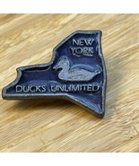 Vintage Ducks Unlimited New York Lapel Pin Pinback KG JD - €10,39 EUR