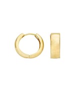 14K Yellow Gold Hoop Earrings - £302.10 GBP