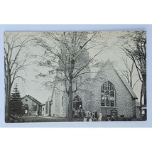 Postcard Penney Memorial United Baptist Church Augusta Maine 35 Grove St... - $6.71