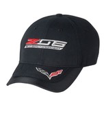 C7 Corvette Z06 Supercharged Black Hat with Carbon Accent Bill - $29.99