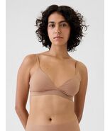 Love by Gap Sz XL Wireless Seamless No Show Lounge Nude Bralette Bra Str... - $373.08 MXN