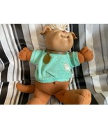 Cabbage Patch Kids Koosas Dog CPK 1983 With Cat Shirt &amp; Collar Vintage Soft - £36.51 GBP