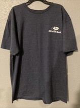 Mossy Oak ( Red, White, Blue 86 On Back) Large Men’s Short Sleeve Blue T... - $8.37