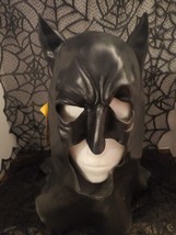 Batman Begins Mask Illusions Latex  Adult Mask BRAND NEW With Tags  2005 Rubies - £31.64 GBP