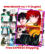 Manga Wind Breaker English Vol 1-17 Latest Comic by Satoru Nii Express S... - $197.95