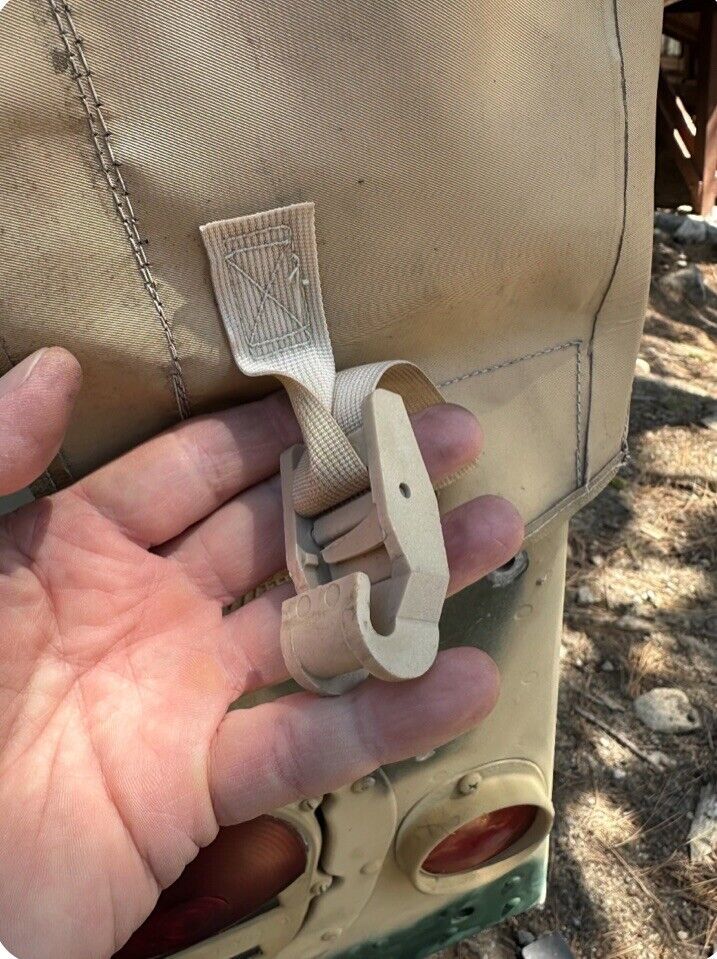 Plastic Hook for Military Canvas 1 Piece, Beauve, Humvee Cargo Low Tie-
... - $12.63