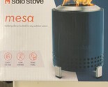 Solo Stove Mesa Tabletop Fire Pit Low Smoke Dual Fuel Water Blue - $58.41