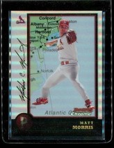 Vintage 1998 Bowman Chrome Refractor Baseball Card #28 Matt Morris Cardinals - £11.56 GBP