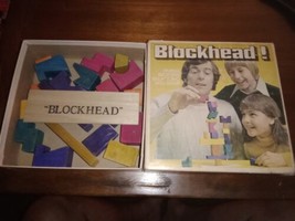 1975 BLOCKHEAD Balancing Skill Game by Parker Brothers  complete with pl... - £25.72 GBP