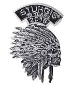 Hot Leather Men&#39;s Official 2016 Sturgis Motorcycle Rally Indian Headdres... - £9.55 GBP