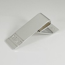 RARE Tiffany &amp; Co Atlas Hinged Money Clip Roman Numerals in Sterling Silver - £339.72 GBP