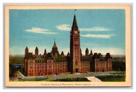 House of Parliament Ottawa Ontario Canada UNP WB Postcard Y11 - £2.33 GBP