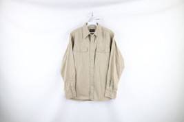 Vtg 50s Streetwear Mens Medium Sanforized Cotton Western Rodeo Button Shirt USA - £77.83 GBP