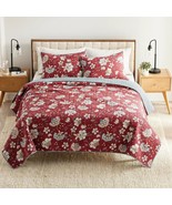 Sonoma Goods for Life Heritage Reversible Cotton Full/Queen Quilt Set, H... - £197.51 GBP