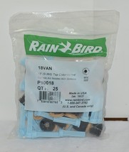 Rain Bird P10018 18VAN 18 Ft 0 360 Variable Arc Nozzles Screens Pkg 25 - £33.47 GBP