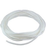 100&#39; Ft 5/16&#39;&#39; Braided White Nylon Flagpole Halyard (Rope) - £22.54 GBP