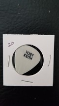 TOBY KEITH - &quot;TOBY KEITH / UNLEASHED TOUR&quot; CONCERT GUITAR PICK - $20.00