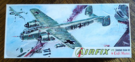 Vintage Airfix German Dornier 217 Bomber 1/72 Scale Airplane Model Kit -NEW - $19.00