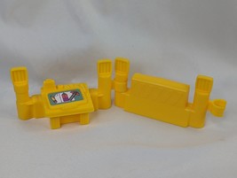 Fisher Price Little People Yellow Fence Desk Lot - $9.95