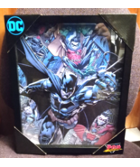 DC Pop Creations Batman &amp; Robin Framed 3D Wall Decor - £46.69 GBP