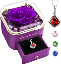 Mothers Day Gifts for Mom Women, Eternal Flowers Rose Gifts for Mom Wife Girlfri - £15.93 GBP