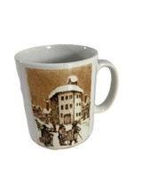 Tams Made in England Shakespears Globe Souvenir Mug 10 oz Coffee Tea White Brown - £11.90 GBP