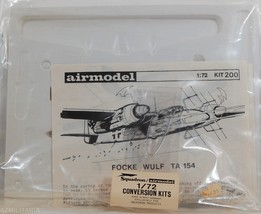 Airmodel Conversion Kit 1/72 Focke Wulf TA 154 Kit 200 - $13.75