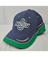 Seattle Thunderbirds Western Hockey League Hat Cap Coors Green &amp; Blue Ad... - $12.95