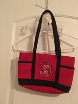  NC State Wolfpack Cross Body Hand bag Tote Shoulder Bag Purse Red Black - $36.86