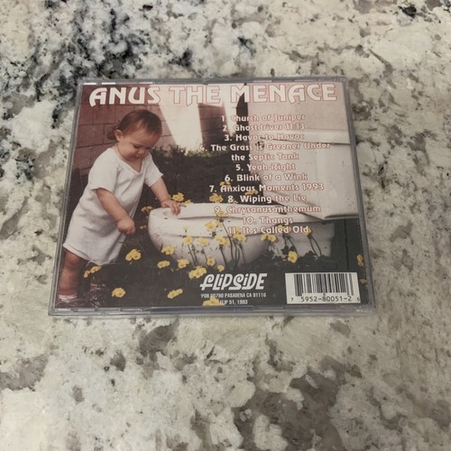 Number Two by Anus the Menace (CD, Oct-1993, Flipside Records) Sealed Item image 5