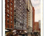 Tall Buildings at Plymouth Place Chicago Illinois IL UDB Postcard W7 - £4.61 GBP