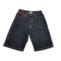 Most Ofcl Seven Mens Size 34 Shorts Black Denim Jeans Classic Fit SHorts... - £11.82 GBP