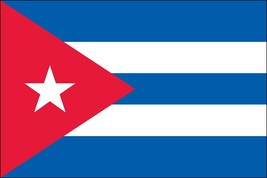 3x5 Foot (90x150 cm) Cuba Polyester Indoor/Outdoor Flag with Two Grommets - £7.85 GBP