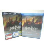 Harry Potter and the Deathly Hallows Part II Blu-Ray Radcliffe Watson Gr... - £8.43 GBP