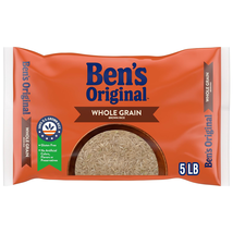 Whole Grain Brown Rice, 5 Lb Bag - £9.67 GBP