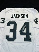 Bo Jackson Signed Las Vegas Raiders Football Jersey COA - £148.72 GBP