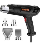 AcmyslaT Heat Gun 1800W Heavy Duty Soldering Hot Air Gun Variable Temper... - $44.73 CAD