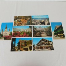 Lot of 8 New Orleans City of Enchantment Postcards UNPOSTED French Quarter 1950s - £18.22 GBP