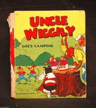 Vintage 1940 Uncle Wiggily Goes Camping by Howard R. Garis Whitman Publishing Co - £7.90 GBP