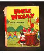 Vintage 1940 Uncle Wiggily Goes Camping by Howard R. Garis Whitman Publi... - £7.77 GBP