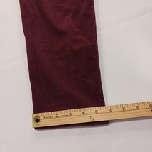 Ann Taylor LOFT Curvy Skinny Women's Red Corduroy Mid-Rise Pants Size 4 (27×30) image 6