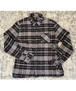 O&#39;Neill Redmond Plaid Stretch Flannel Shirt Mens Size XL Outdoors Black ... - £25.80 GBP
